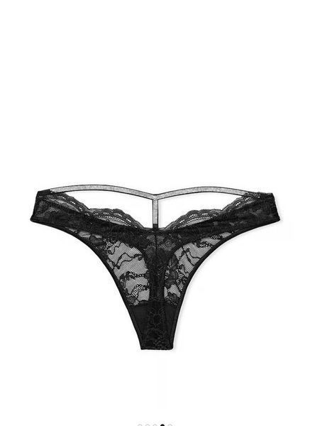 Трусики зі стразами стрінги victoria&rsquo;s secret оригінал розмір с та м 2007024572 фото